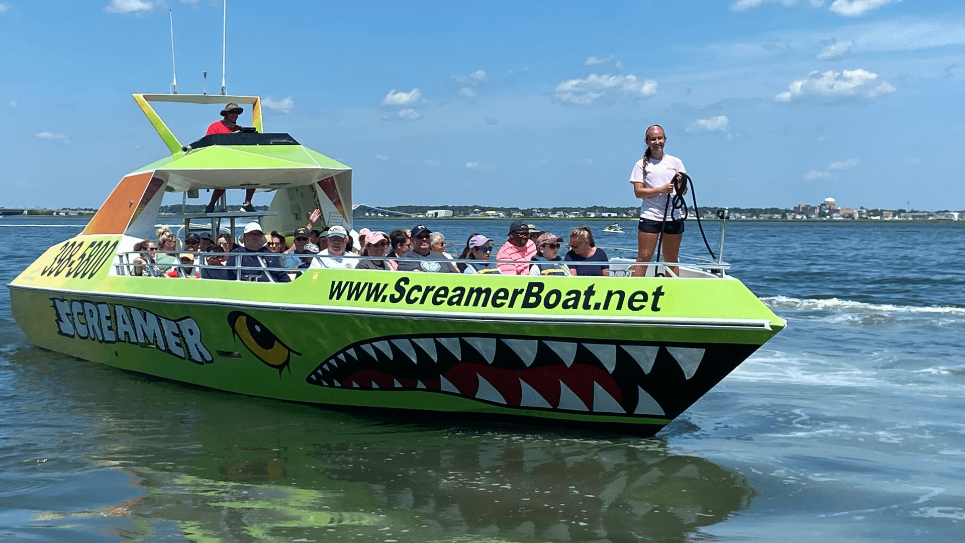 Screamer Speedboat Rides In Ocean City